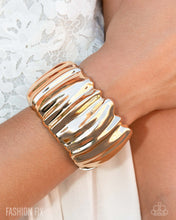 Load image into Gallery viewer, Metro Mural - Gold Paparazzi Accessories