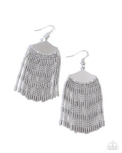 Load image into Gallery viewer, Fringe Foundation - Silver Paparazzi Accessories