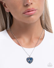 Load image into Gallery viewer, Songbird Sweetheart - Blue Paparazzi Accessories