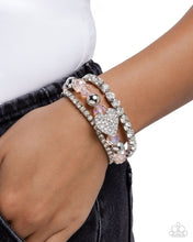 Load image into Gallery viewer, Heartfelt Heiress - Pink Paparazzi Accessories
