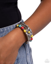Load image into Gallery viewer, Whimsical Wire - Yellow Paparazzi Accessories