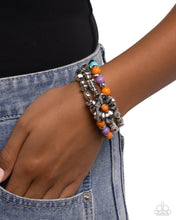 Load image into Gallery viewer, Whimsical Wire - Orange Paparazzi Accessories
