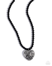Load image into Gallery viewer, Heartfelt Hummingbird - Black Paparazzi Accessories