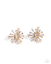 Load image into Gallery viewer, Firework Flair - Gold Paparazzi Accessories
