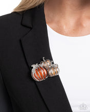 Load image into Gallery viewer, Pumpkin Pattern - White Paparazzi Accessories