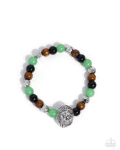Load image into Gallery viewer, Lion Lockdown - Green Paparazzi Accessories