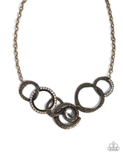 Load image into Gallery viewer, Mismatched Metro - Brass Paparazzi Accessories
