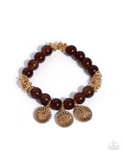 Load image into Gallery viewer, Daring Discs - Brown Paparazzi Accessories
