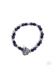 Load image into Gallery viewer, Alphas Claim - Blue Paparazzi Accessories