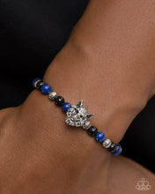 Load image into Gallery viewer, Alphas Claim - Blue Paparazzi Accessories