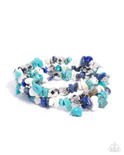 Load image into Gallery viewer, Santa Fe Surrender - Blue Paparazzi Accessories