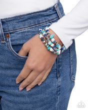 Load image into Gallery viewer, Santa Fe Surrender - Blue Paparazzi Accessories