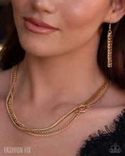 Load image into Gallery viewer, Chic Intuition - Gold Paparazzi Accessories