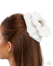 Load image into Gallery viewer, Energetic Eyelets - White Paparazzi Accessories