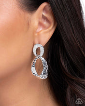 Load image into Gallery viewer, Mesmerizing Mash-Up - Silver Paparazzi Accessories