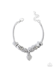 Load image into Gallery viewer, Romantic Roulette - White Paparazzi Accessories