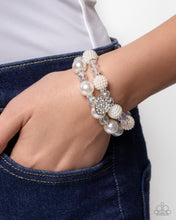 Load image into Gallery viewer, Heart Hustle - White Paparazzi Accessories