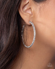 Load image into Gallery viewer, Solemn Shimmer - White Paparazzi Accessories