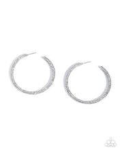 Load image into Gallery viewer, Solemn Shimmer - White Paparazzi Accessories
