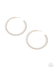 Load image into Gallery viewer, Solemn Shimmer - Gold Paparazzi Accessories