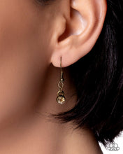 Load image into Gallery viewer, Elegance Unlocked - Brass Paparazzi Accessories