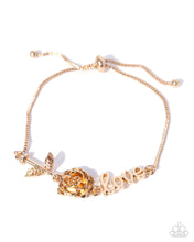 Load image into Gallery viewer, Romantic Runway - Gold Paparazzi Accessories