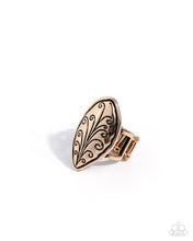 Load image into Gallery viewer, Swirled Selfie - Gold Paparazzi Accessories