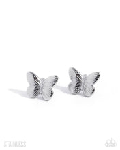 Load image into Gallery viewer, Monarch Moment - Silver Paparazzi Accessories