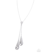 Load image into Gallery viewer, Sparkly Sway - White Paparazzi Accessories