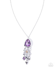 Load image into Gallery viewer, Oval Observation - Purple Paparazzi Accessories