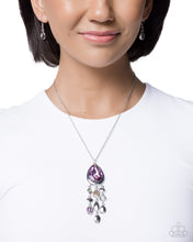 Load image into Gallery viewer, Oval Observation - Purple Paparazzi Accessories