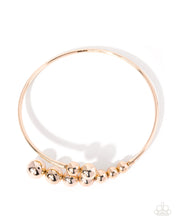 Load image into Gallery viewer, Smoldering Showcase - Gold Paparazzi Accessories