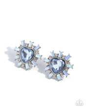 Load image into Gallery viewer, Flirty Feature - Blue Paparazzi Accessories