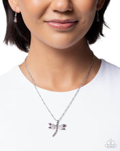 Load image into Gallery viewer, Dragonfly Debut - Purple Paparazzi Accessories
