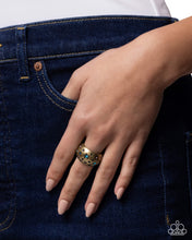 Load image into Gallery viewer, Stellar Scherzo - Brass Paparazzi Accessories