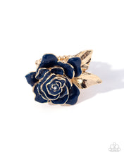 Load image into Gallery viewer, Ready with Roses - Blue Paparazzi Accessories