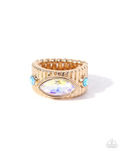 Load image into Gallery viewer, Modern Marquise - Yellow Paparazzi Accessories