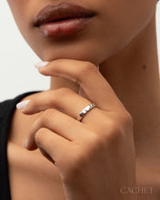 Load image into Gallery viewer, Intelligente  - Size 10 -  Rhodium Paparazzi Accessories