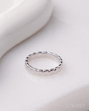 Load image into Gallery viewer, Intelligente  - Size 10 -  Rhodium Paparazzi Accessories