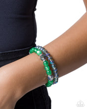 Load image into Gallery viewer, Fashionable Freedom - Green Paparazzi Accessories