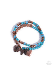 Load image into Gallery viewer, Gliding Greeting - Copper Paparazzi Accessories