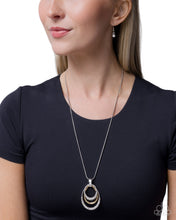 Load image into Gallery viewer, Layered Lesson - White Paparazzi Accessories