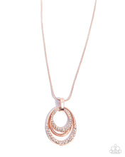 Load image into Gallery viewer, Layered Lesson - Rose Gold Paparazzi Accessories