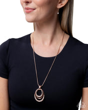 Load image into Gallery viewer, Layered Lesson - Rose Gold Paparazzi Accessories