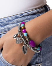 Load image into Gallery viewer, Seasonal Selfie - Purple Paparazzi Accessories