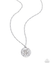Load image into Gallery viewer, Flourishing Frame - White Paparazzi Accessories