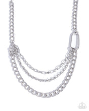Load image into Gallery viewer, Reflective Renegade - Silver Paparazzi Accessories