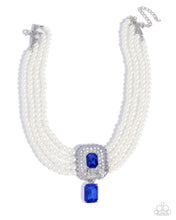 Load image into Gallery viewer, Palatial Poise - Blue Paparazzi Accessories