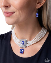 Load image into Gallery viewer, Palatial Poise - Blue Paparazzi Accessories