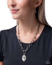 Load image into Gallery viewer, Sophisticated Sheen - White Paparazzi Accessories